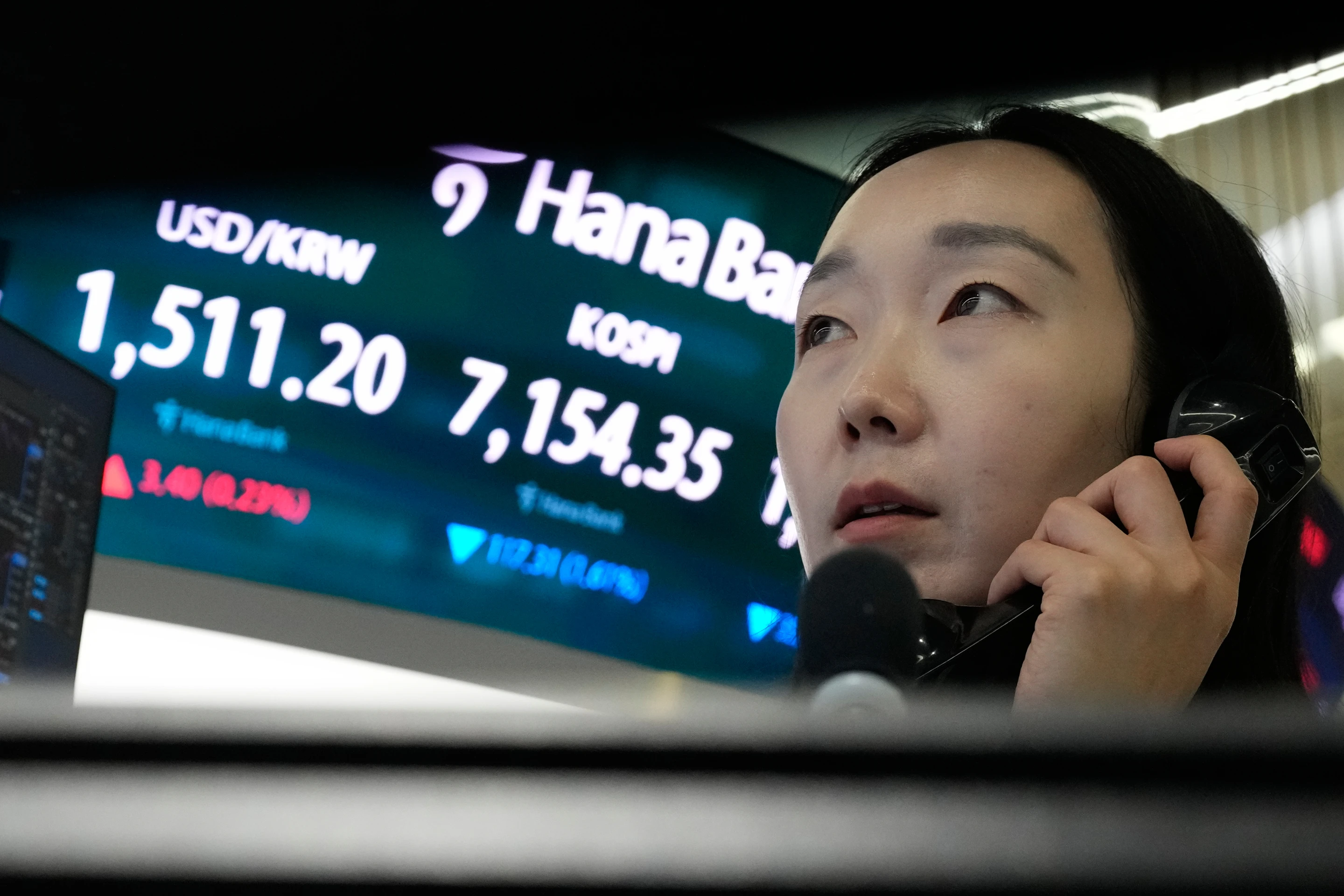 Asian Shares Follow Wall Street Lower as Bond Markets Intensify Global Pressure