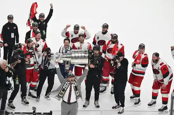 Hurricanes Shut Out Golden Knights 3-0 in Game 6 to Capture Stanley Cup Championship