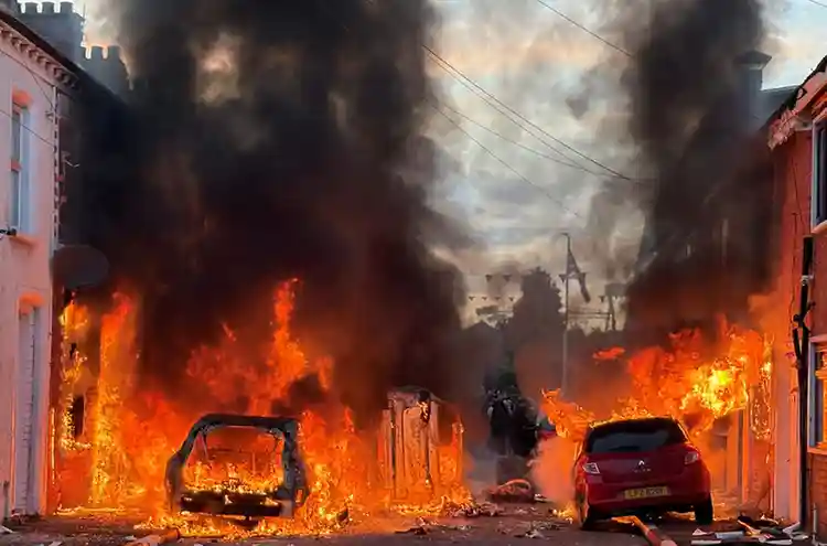 What to Know About the Stabbing That Set Off Fiery Riots in Northern Ireland